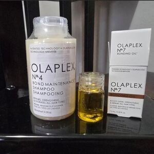 OLAPLEX No.4 Shampoo and No.7 Bonding Oil Set